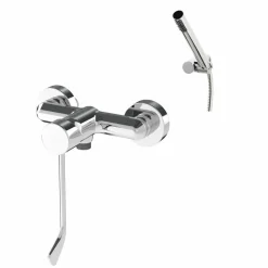 Grifo Ducha Gerontológico Monomando Mezclador Ingo Con Accesorios De Ducha Cromo – 71330PG – PrestoEquip