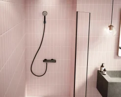 Grifo Ducha Monomando Mezclador Con Accesorios De Ducha Mármol Negro – Seven – Galindo – 90043026