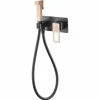 Grifo Empotrado De Bidé Negro Oro Rosa BDC032-5NOR – Suecia – Imex