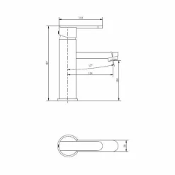 Grifo Lavabo – Imex – Roma – BDR001-1