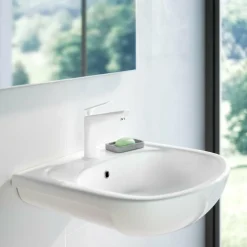 Grifo Lavabo Monomando Mezclador Blanco Luxcover – Kily – 4955011 – Galindo