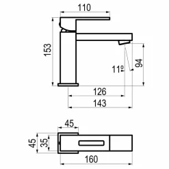 Grifo Lavabo Nitro Luxcover Graffiti – PEM5245000 – Galindo