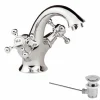 Grifo Mezclador De Lavabo Con Desagüe Automático – Grecia – G3897000 – Gala
