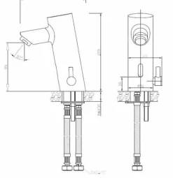 Grifo Mezclador Electrónico Para Lavabo Caudal ECO – 07261M.EB – Nofer