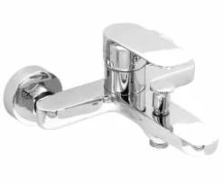 Grifo Monomando De Bañera Vent-I2 Cromo Con Equipo (Mango De Ducha, Flexo Y Soporte) – 01VEN402CR – AQG