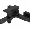 Grifo Monomando De Bañera Bold Negro Con Equipo (Mango De Ducha, Flexo Y Soporte) – 01BOL416NG – AQG