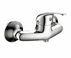 Grifo Monomando De Ducha Base Cromo Con Equipo (Mango De Ducha, Flexo Y Soporte) – 01BAS301CR – AQG