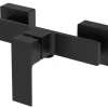 Grifo Monomando De Ducha Bold Negro Con Equipo (Mango De Ducha, Flexo Y Soporte) – 01BOL316NG – AQG