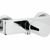 Grifo Monomando De Ducha Tube Cromo Con Equipo (Mango De Ducha, Flexo Y Soporte) – 01TUB310CR – AQG