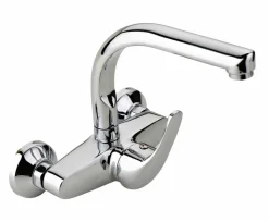 Grifo Monomando De Fregadera Mural Times – 05TIM540CR – AQG