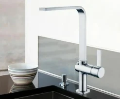 Grifo Monomando De Fregadera Metropol S Con Cartucho Economizador – 05MES501CR – AQG