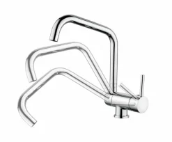Grifo Monomando De Fregadera Caño Abatible Tile – 05TIL550CR – AQG