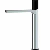 Grifo Monomando De Lavabo Alto Tube Cromo/Negro – 01TUB120NC – AQG