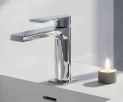 Grifo Monomando De Lavabo Alpha Cromo – 01ALP100CR – AQG