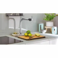 Grifo Monomando De Cocina Con Mando Ergonómico Vonda – Blanco