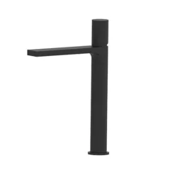 Grifo Monomando De Lavabo Acabado Negro Mate – Tube – AQG