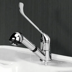 Grifo Monomando De Lavabo Con Maneta Gerontológica – PrestoEquip – PrestoDisc 640 – 80640