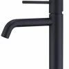 Grifo Monomando De Lavabo Negro Mate – BDM039-1NG – Monza – Imex