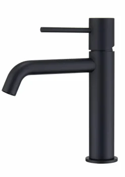 Grifo Monomando De Lavabo Negro Mate – BDM039-1NG – Monza – Imex