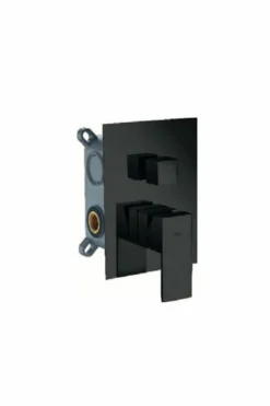 Grifo Monomando Empotrado 2 Vías Negro Mate – GSM02V/NG – Imex