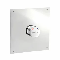 Grifo Temporizado Ducha Empotrada Mezclador Accionamiento Mediante Pulsador. PRESTO Alpa 90 Arte E Empotrada Conducto Guía – 98951 – Presto Iberica
