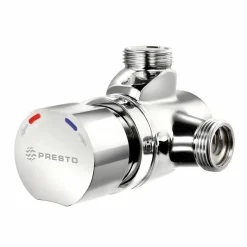 Grifo Temporizado Ducha Vista Mezclador Accionamiento Mediante Pulsador. PRESTO Alpa 90 Arte V Vista – PLE35925 – Presto Iberica