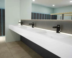 Grifo Temporizado Lavabo Mezclador Repisa Accionamiento Mediante Pulsador. PRESTO XT 2000 LM Eco – 90926 – Presto Iberica