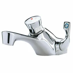Grifo Temporizado Lavabo Mezclador Repisa Accionamiento Mediante Pulsador. PRESTO 3000 – 28032 – Presto Iberica