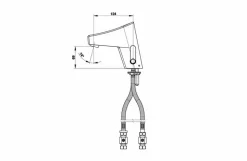 Grifo Temporizado Lavabo Mezclador Touch Accionamiento Mediante Sensor Táctil. PRESTO New Touch LM – 56603 – Presto Iberica