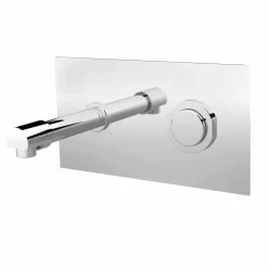 Grifo Temporizado Lavabo Un Agua Mural Empotrada Accionamiento Mediante Pulsador PRESTO XT 2000 P Cromo – 26801 – Presto Iberica