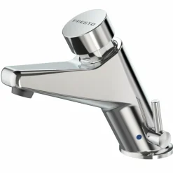Grifo Temporizado Lavabo Mezclador Repisa Accionamiento Mediante Pulsador. PRESTO 105 LM – 20920 – Presto Iberica