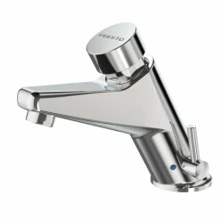 Grifo Temporizado Lavabo Mezclador Repisa Accionamiento Mediante Pulsador. PRESTO 105 LM Eco – 10921 – Presto Iberica