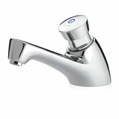 Grifo Temporizado Lavabo Un Agua Repisa Accionamiento Mediante Pulsador. PRESTO 605 Eco – 10532 – Presto Iberica