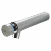 Grifo Temporizado Lavabo Un Agua Mural Visto Accionamiento Mediante Pulsador PRESTO Neo Inox LP Mural Largo – 66035 – Presto Iberica