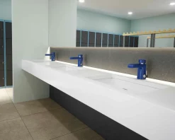 Grifo Temporizado Lavabo Mezclador Repisa Accionamiento Mediante Pulsador. PRESTO XT 2000 LM Eco – P2390920 – Presto Iberica
