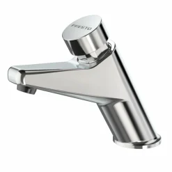 Grifo Temporizado Lavabo Un Agua Repisa Accionamiento Mediante Pulsador PRESTO 105 L Pack 3 Unidades 20900 – PA-20900 – Presto Iberica