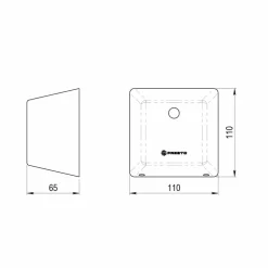 Grifo Temporizado Urinario Sensor Visto Accionamiento Mediante Sensor PRESTO Kit De Transformación Novo Sensia UE – 77708 – Presto Iberica