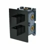 Grifo Termostático Empotrado 2 Vías Negro Mate – GST22V/NG – Imex