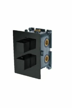 Grifo Termostático Empotrado 2 Vías Negro Mate – GST22V/NG – Imex