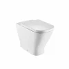 Inodoro Adosado A Pared Con Salida Dual (incluye Taza Rimless Y Tapa De Supralit®) – The Gap Square – Roca – A347737000/A80147000B