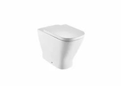 Inodoro Adosado A Pared Con Salida Dual (incluye Taza Rimless Y Tapa De Supralit®) – The Gap Square – Roca – A347737000/A80147000B