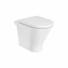 Inodoro Adosado A Pared Con Salida Dual (incluye Taza Rimless Y Tapa) – The Gap – Roca – A3470N7000/A801D10001