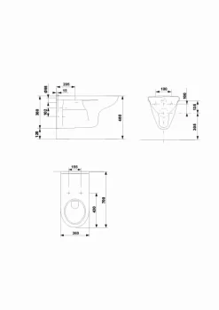 Inodoro Blue Suspendio – Gala – G1006301