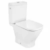 Inodoro Completo Rimless Con Salida Dual (incluye Taza, Cisterna De Alimentación Lateral Y Tapa De Supralit®) – The Gap Square – Roca – A342479000/A341471000/A801470004