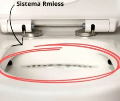 Inodoro Completo Rimless – Praga – Novobath