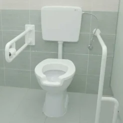 Inodoro En Porcelana De Fijación Al Suelo Con Diseño Ergonómico – Prestowash 730 – Presto Equip – 87301