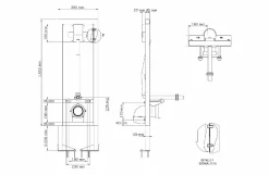 Inodoro Prestowash Inox Suspendido Con Soporte Autoportante Y 1000 A Inox – PrestoEquip – K188962