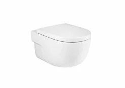 Inodoro Suspendido Con Salida Horizontal (incluye Taza Rimless Y Tapa Supralit®) – Roca – Meridian – A34624L000/A8012A000B