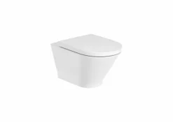 Inodoro Suspendido Con Salida Horizontal Y Fijaciones Ocultas (incluye Taza Rimless Y Tapa) – The Gap Round – Roca – A3460NL000/A801D10001