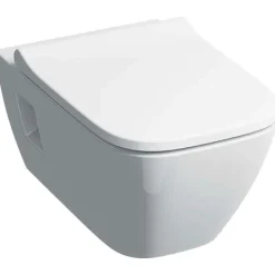 Inodoro Suspendido Geberit Smyle Square, Fondo Profundo, Rimfree – Geberit